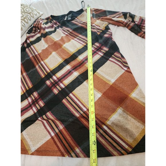 JH Plaid Dress 3x - Picture 9 of 11